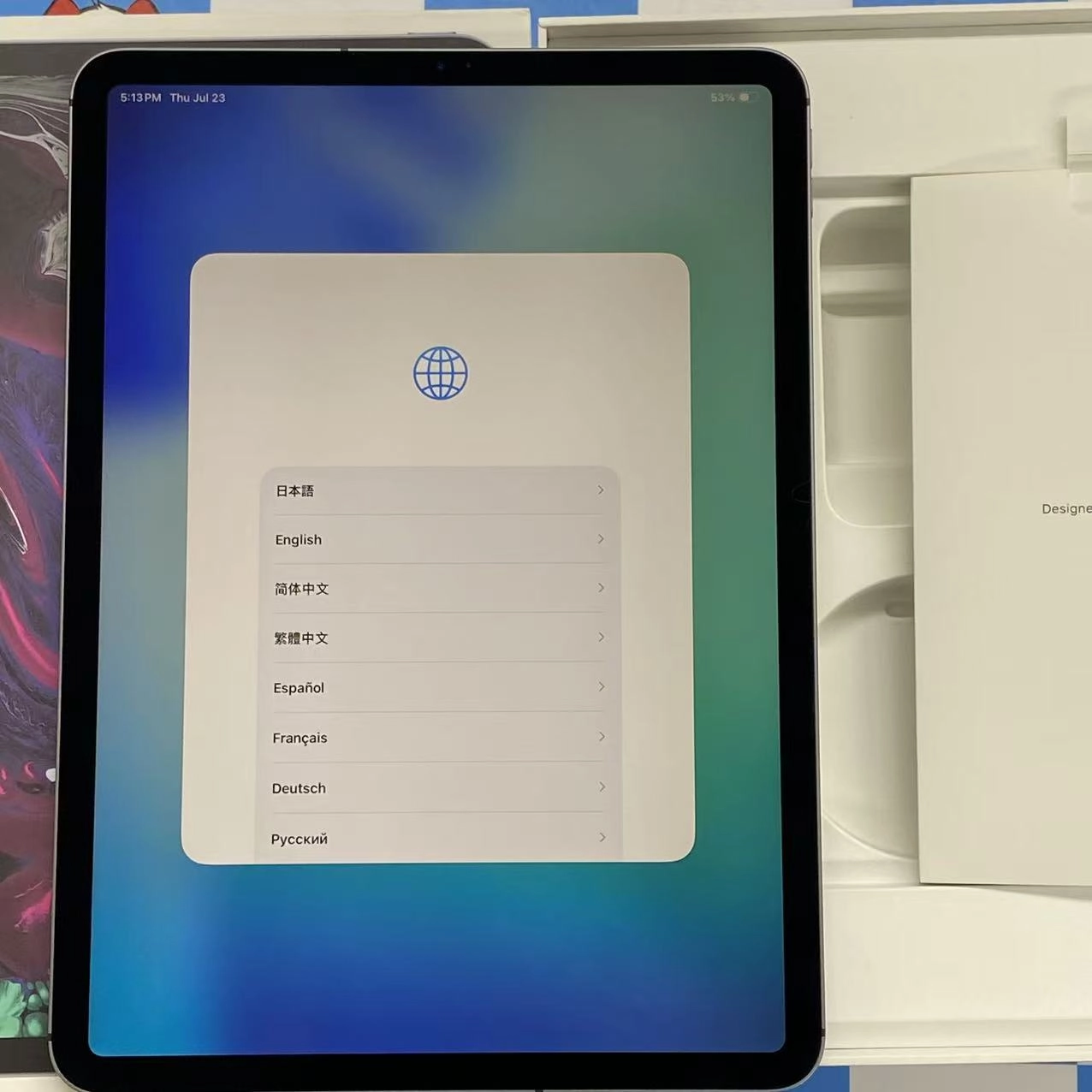 iPad Pro 11インチ 第1世代 Wi-Fi+Cellular 512GB スペースグレイ MU1K2LL/A 海外版SIMフリー