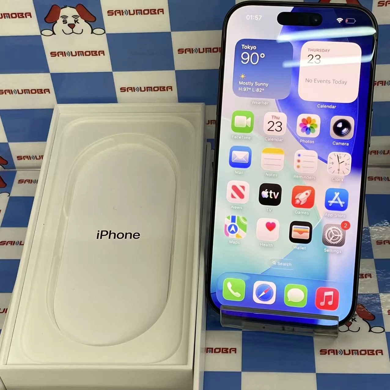 iPhone 17 256GB ブラック MG674J/A SoftBank版SIMフリー 新品同様