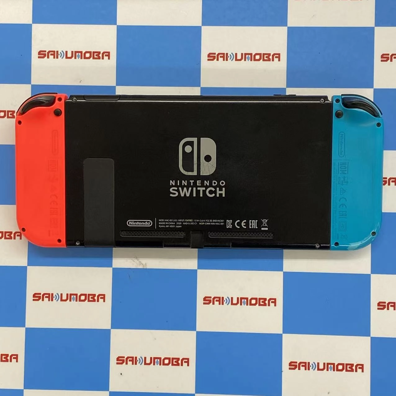 Nintendo Switch 2019年モデル 32GB ネオンブルーネオンレッド -訳あり品 ネオンブルー?ネオンレッド