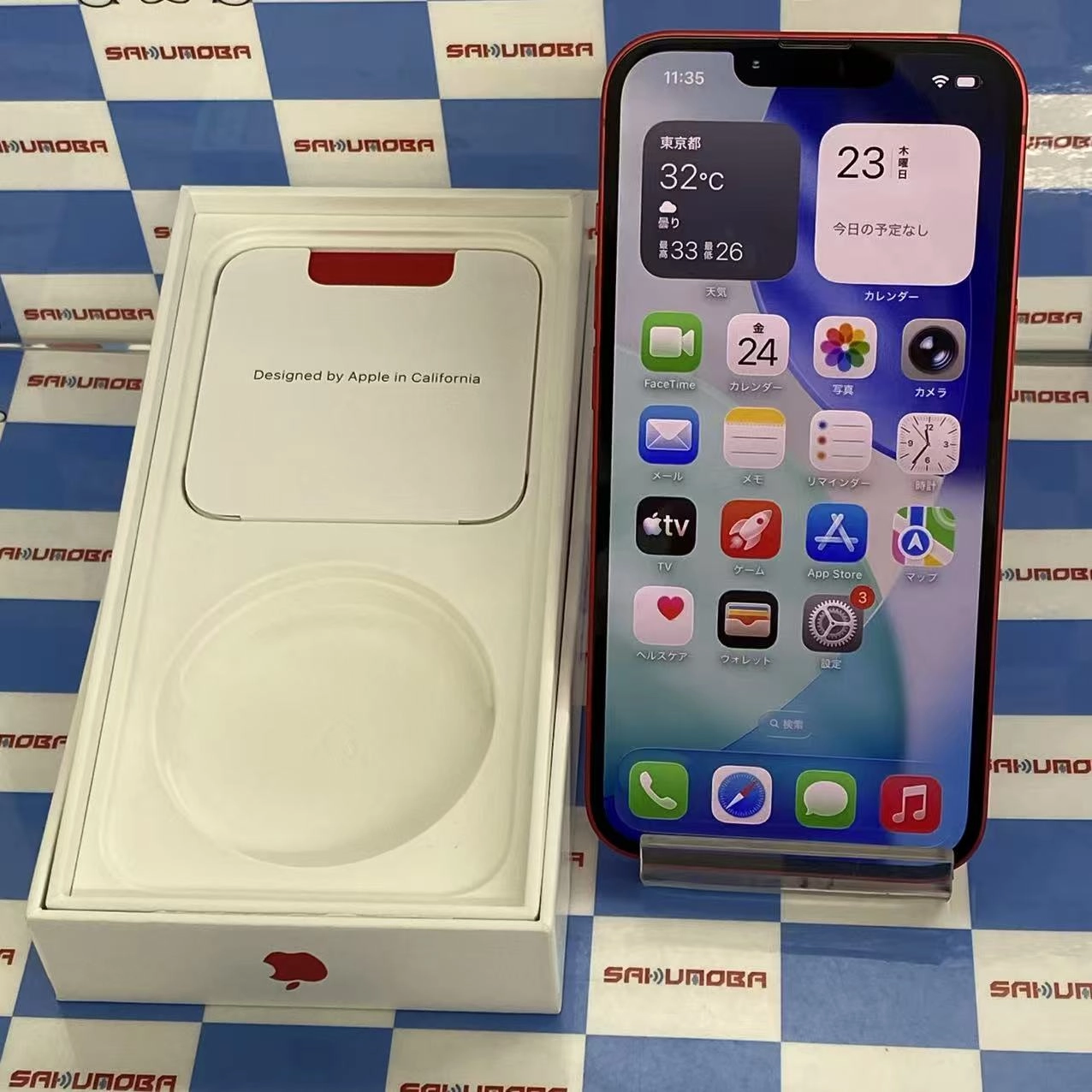 iPhone14 256GB Product Red MPWF3LL/A 海外版SIMフリー訳あり品