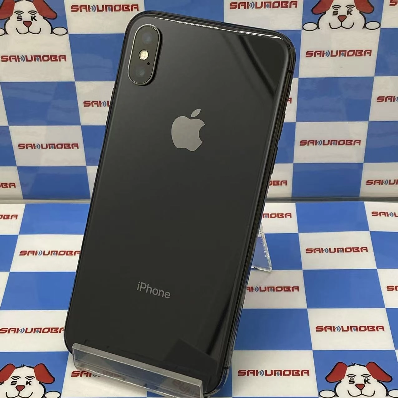iPhoneX 256GB スペースグレイ MQC12J/A docomo版SIMフリー