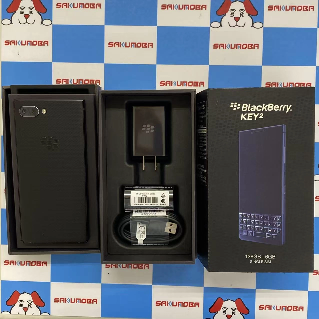 BlackBerry KEY2 32GB BBF100-9 SIMフリー美品