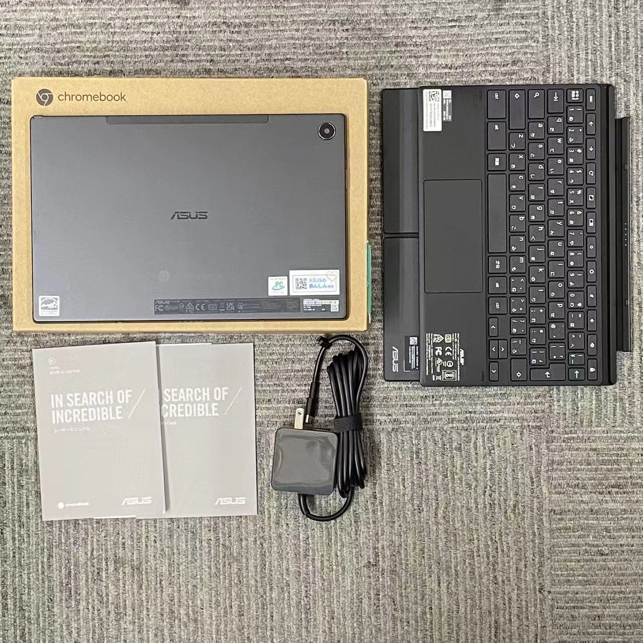 Chromebook CM3000DV 128GB ミネラルグレー CM3000DVA-HT0019美品