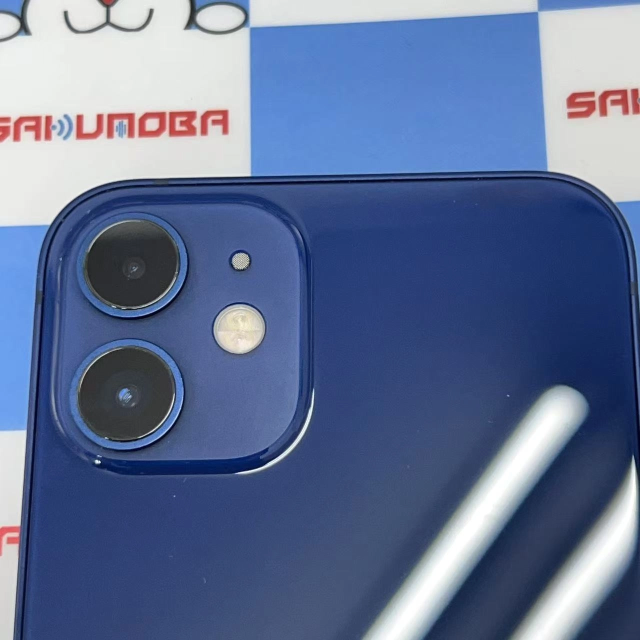 iPhone12 mini 64GB ブルー MGAP3J/A docomo版SIMフリー 訳あり品