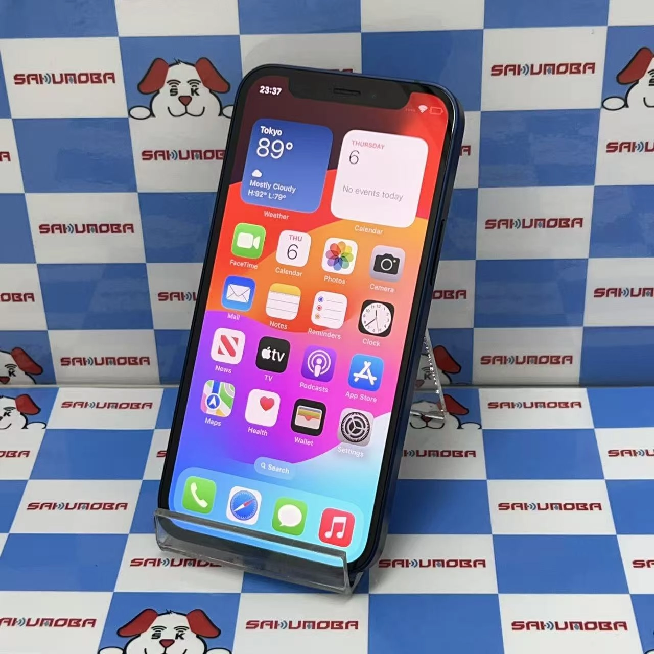 iPhone12 mini 64GB ブルー MGAP3J/A docomo版SIMフリー 訳あり品