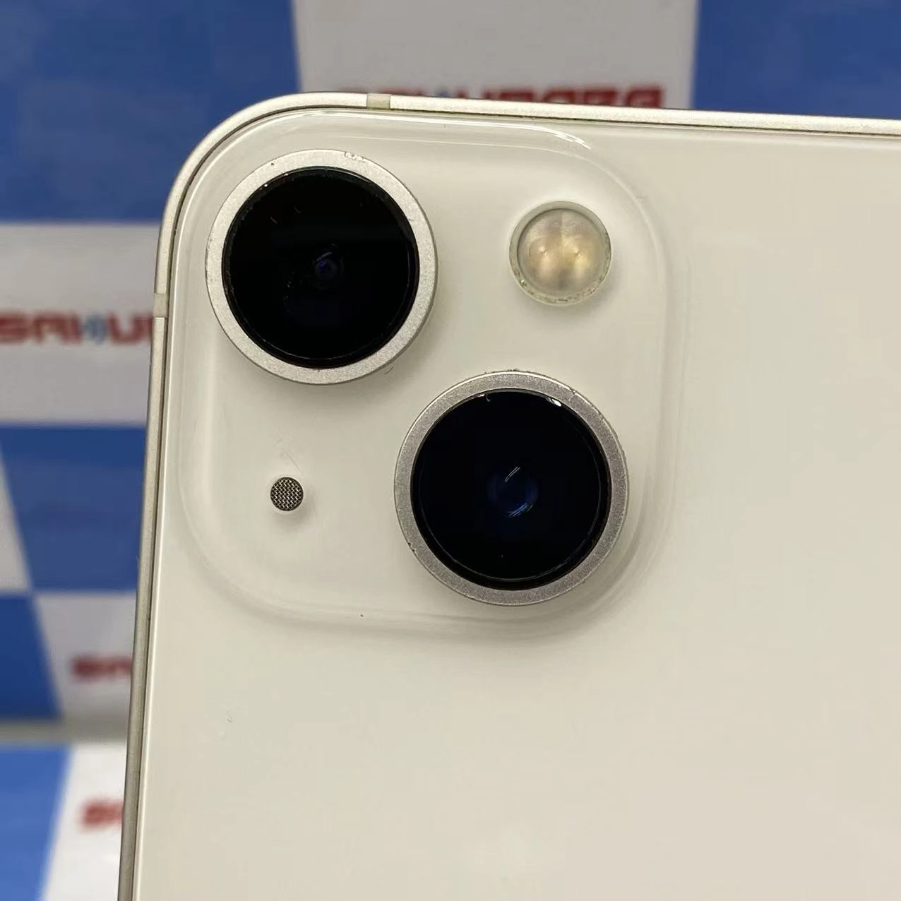 iPhone13 mini 128GB スターライト MLJE3J/A AU版SIMフリー 訳あり品