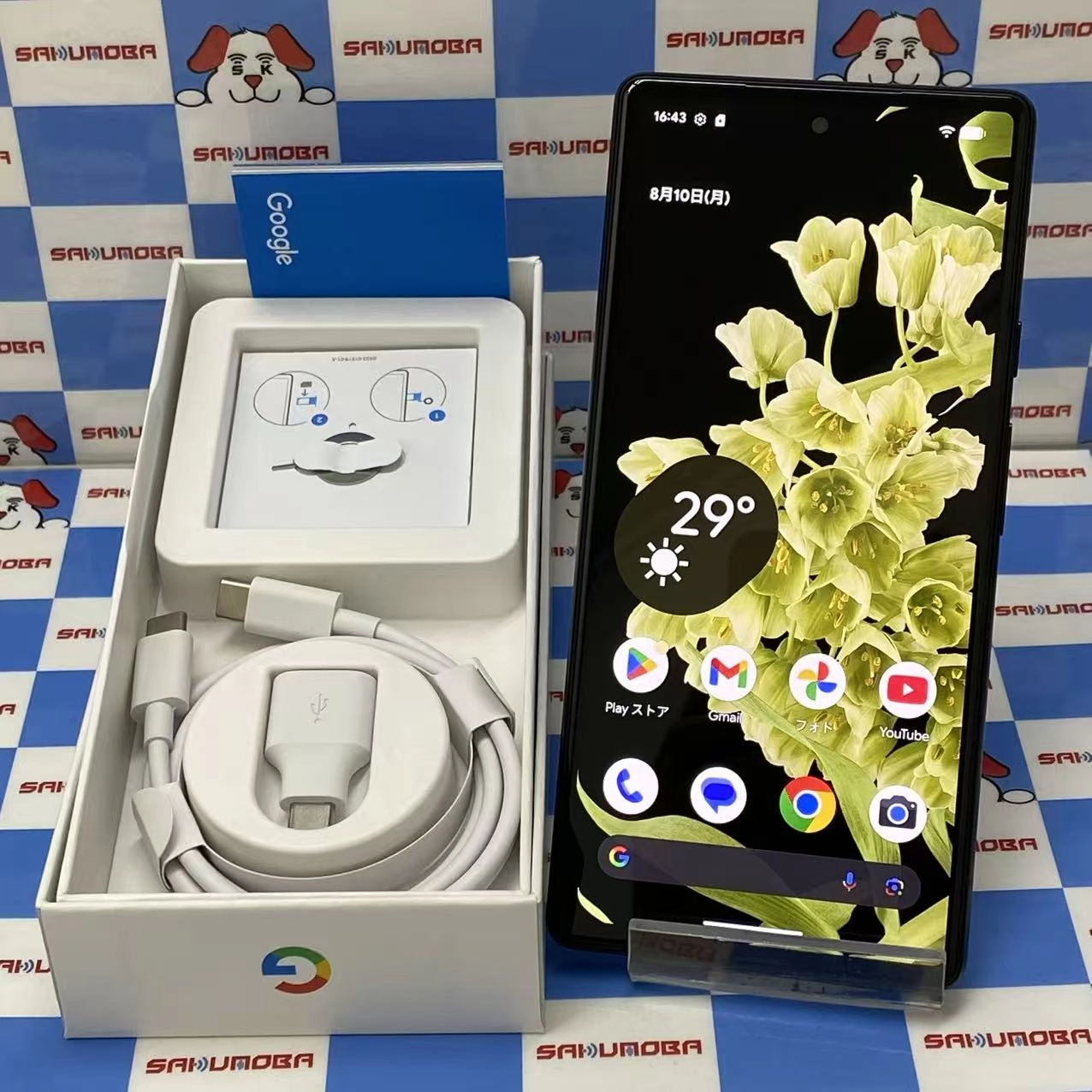 Google Pixel 6 128GB Sorta Seafoam GR1YH AU版SIMフリー 美品