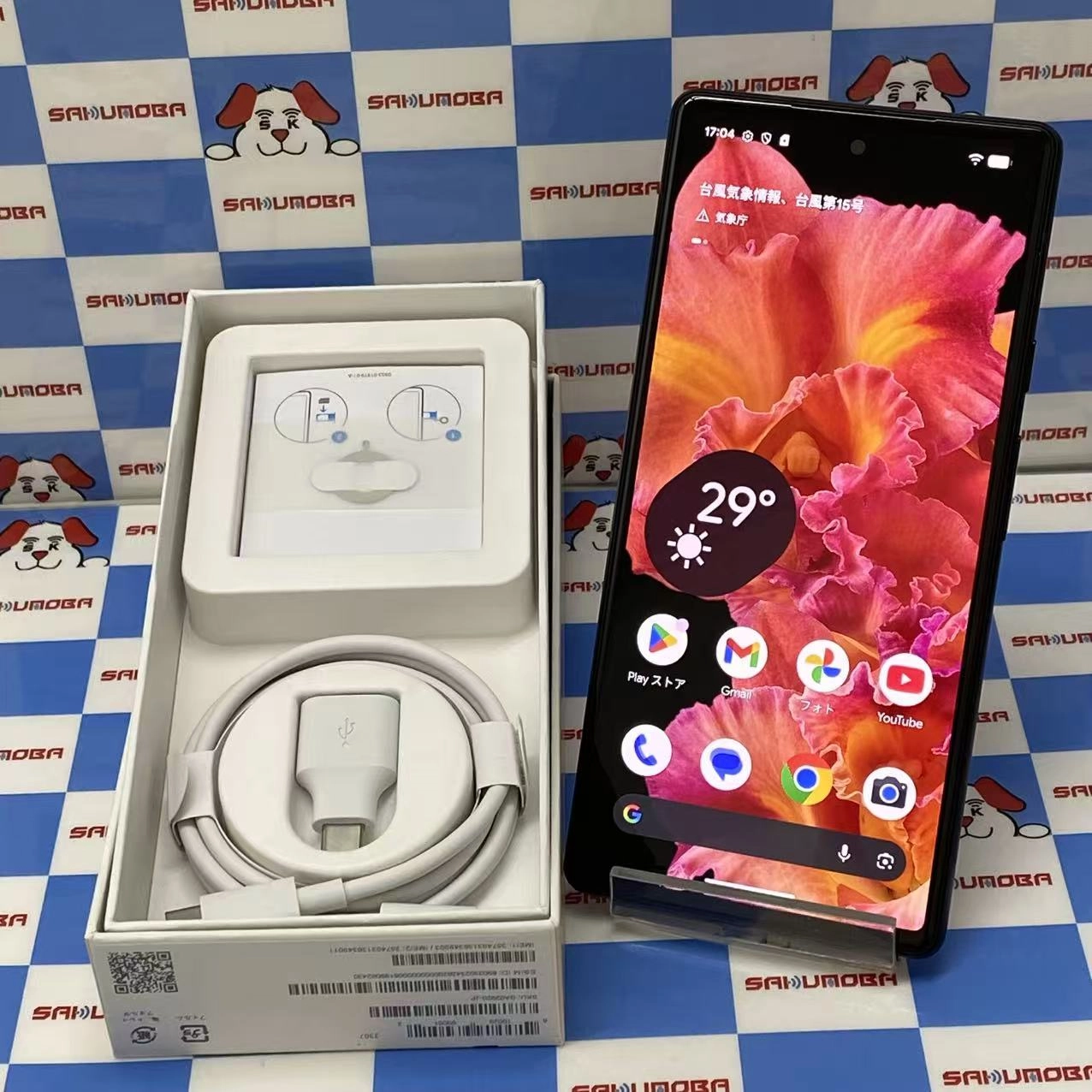 Google Pixel 6 128GB Kinda Coral GR1YH AU版SIMフリー