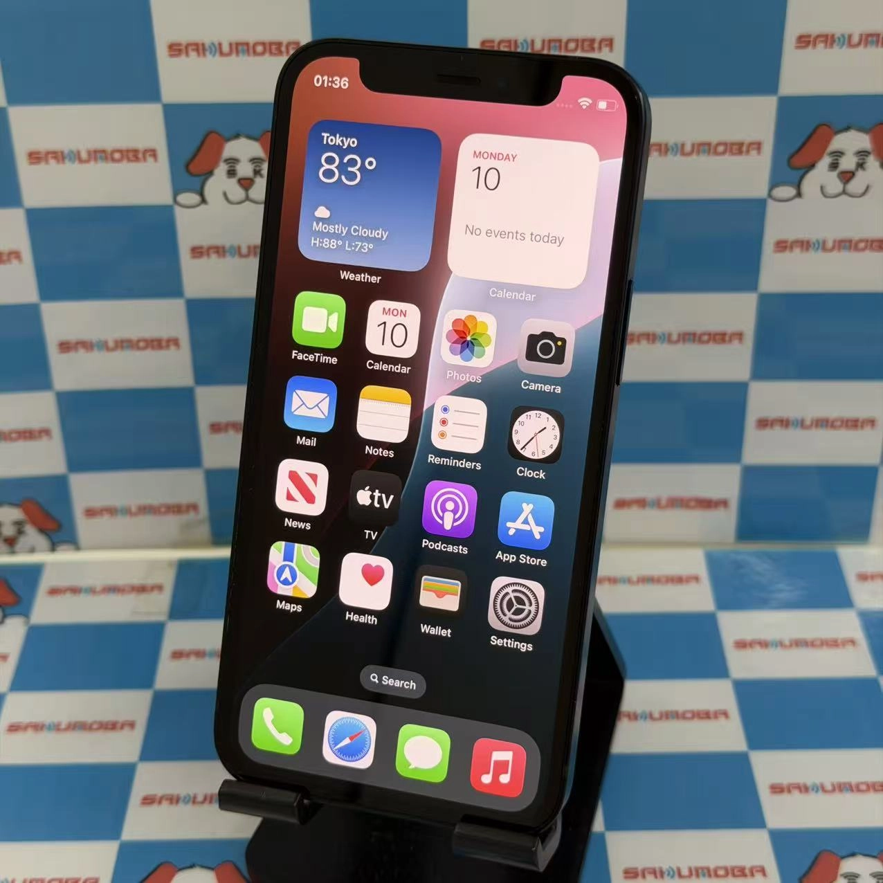 iPhone12 mini 64GB ブラック MGA03J/A SoftBank版SIMフリー ジャンク品