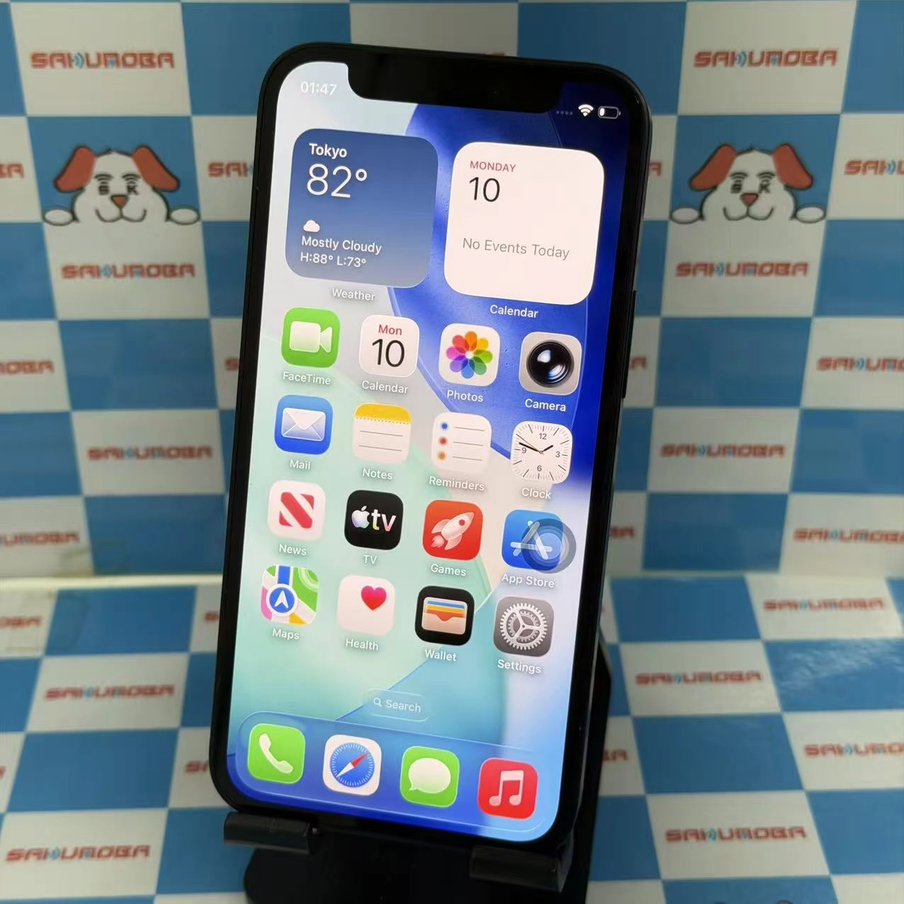 iPhone12 mini 64GB ブラック NGA03J/A SoftBank版SIMフリー 訳あり品