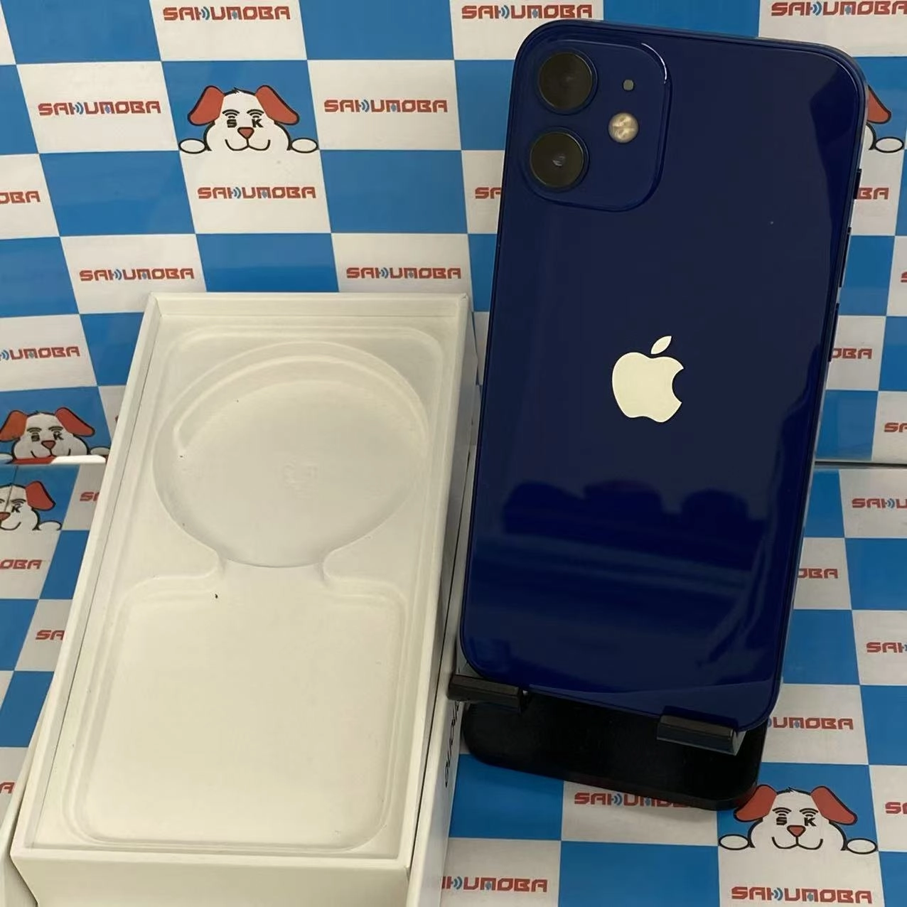 iPhone12 mini 64GB ブルー MGAP3J/A AU版SIMフリー 訳あり品 au