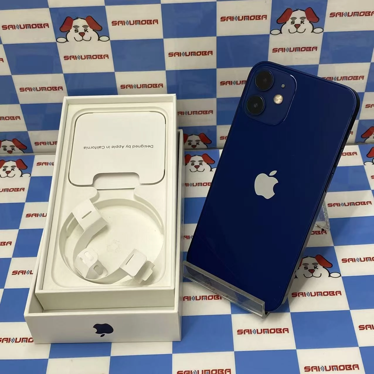 iPhone12 mini 128GB ブルー MGDP3J/A docomo版SIMフリー 訳あり品