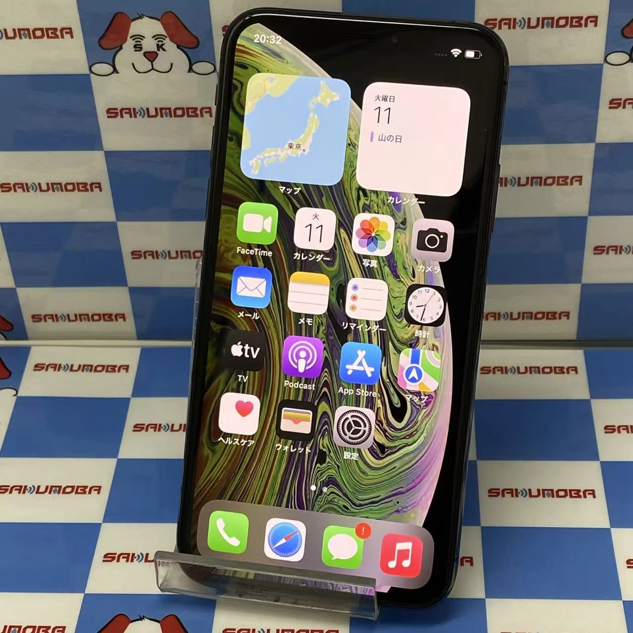iPhoneXS 64GB スペースグレイ MTAW2J/A docomo版SIMフリー