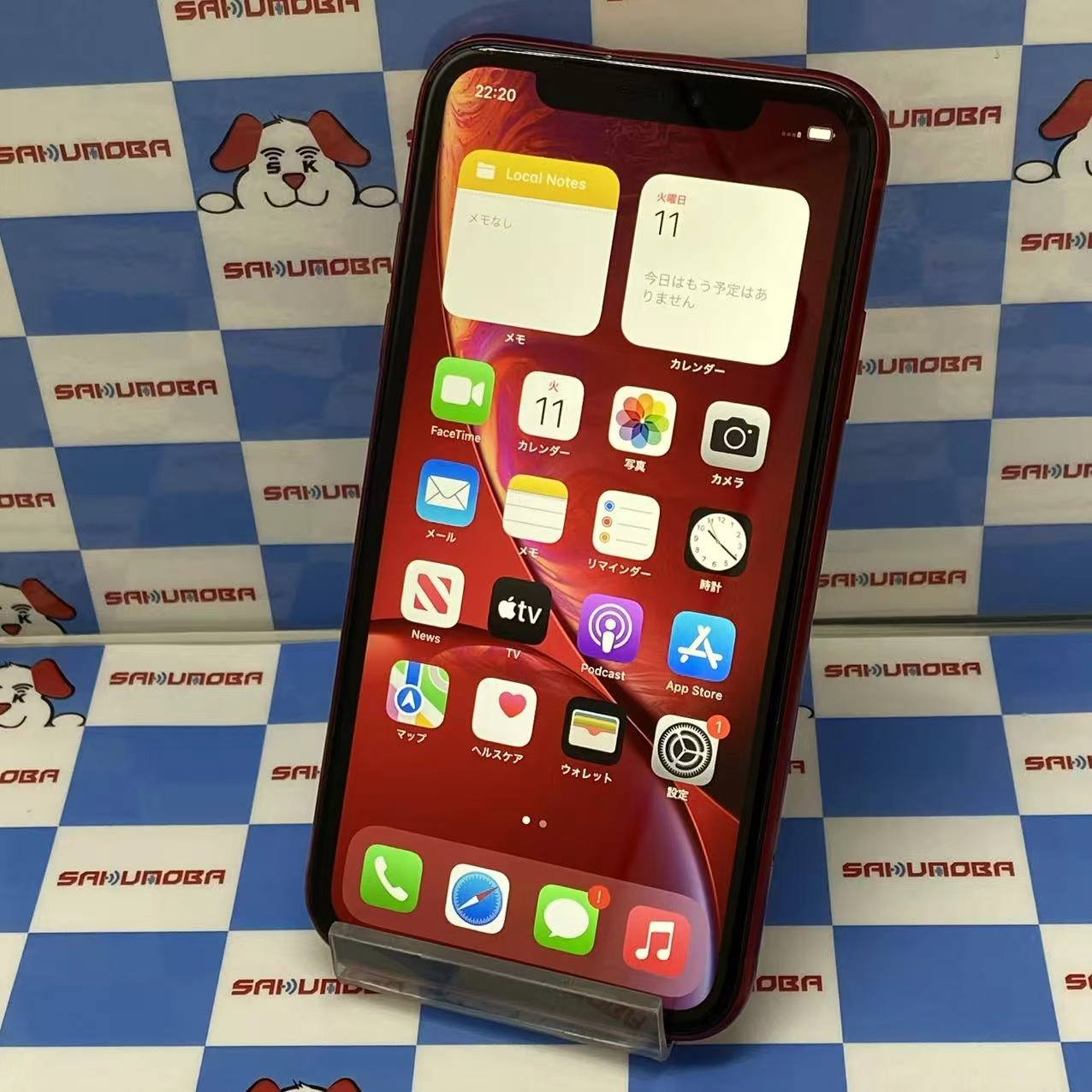 iPhoneXR 64GB Product Red MT062J/A AU版SIMフリー ジャンク品