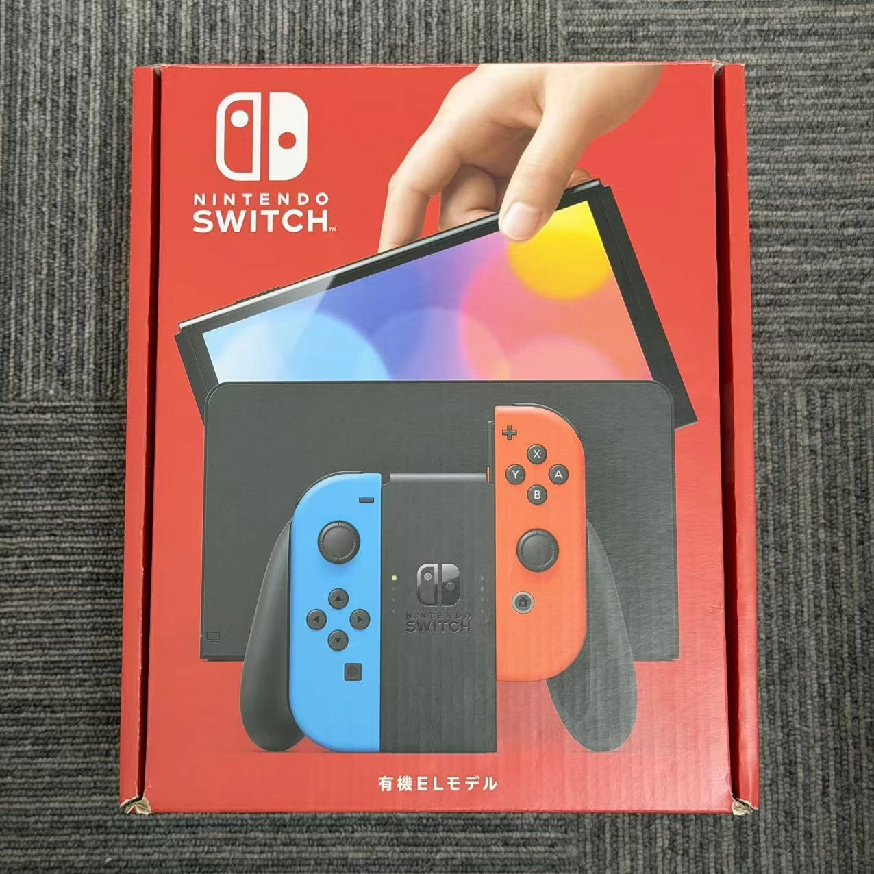 Nintendo Switch 有機ELモデル 64GB ネオンブルー&times;ネオンレッド HEG-S-JXE-C0 未使用品