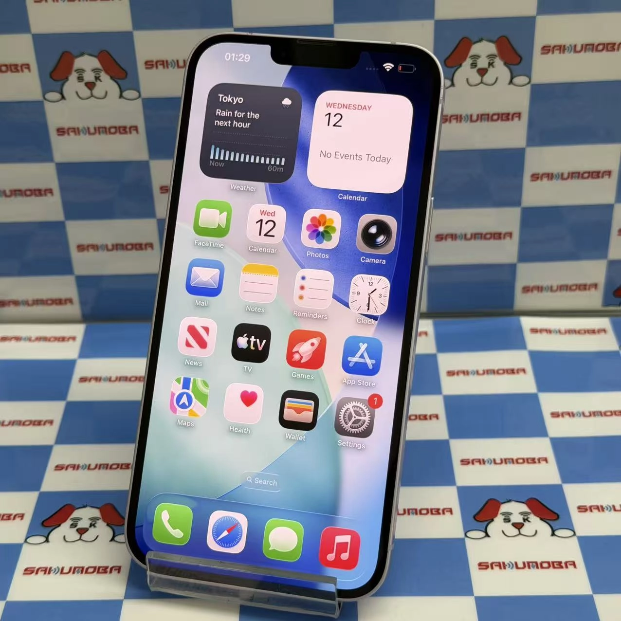 iPhone14 Plus 128GB パープル MQ4E3J/A docomo版SIMフリー 訳あり品
