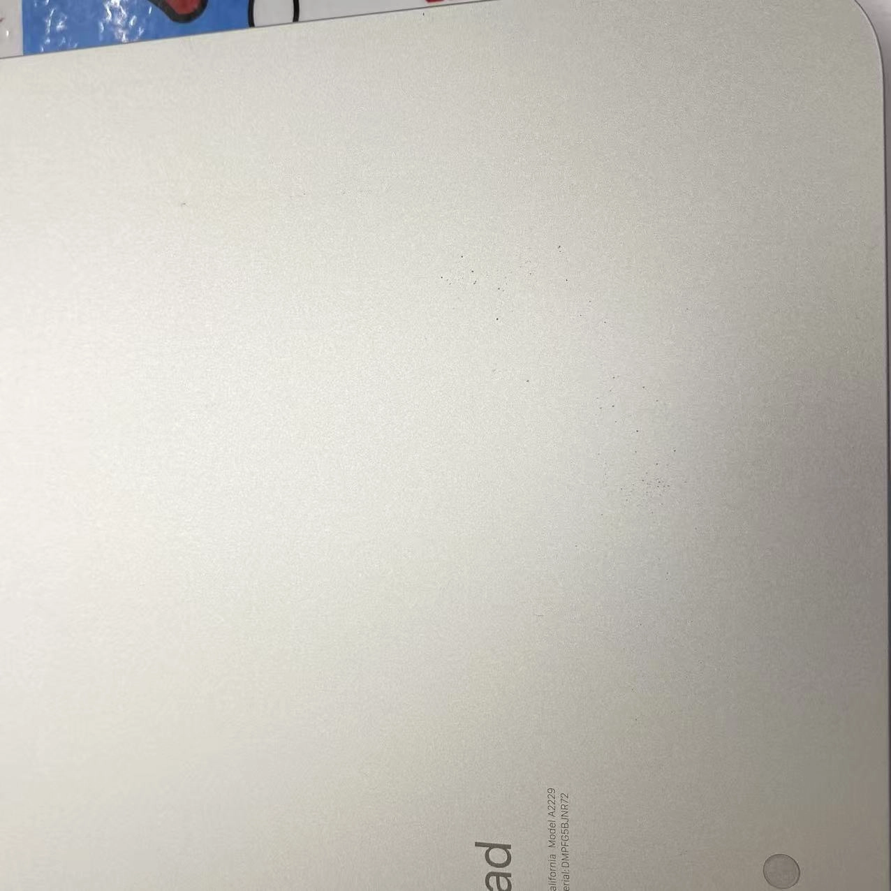 iPad Pro 12.9インチ 第4世代 Wi-Fiモデル 256GB シルバー MXAU2J/A  訳あり品