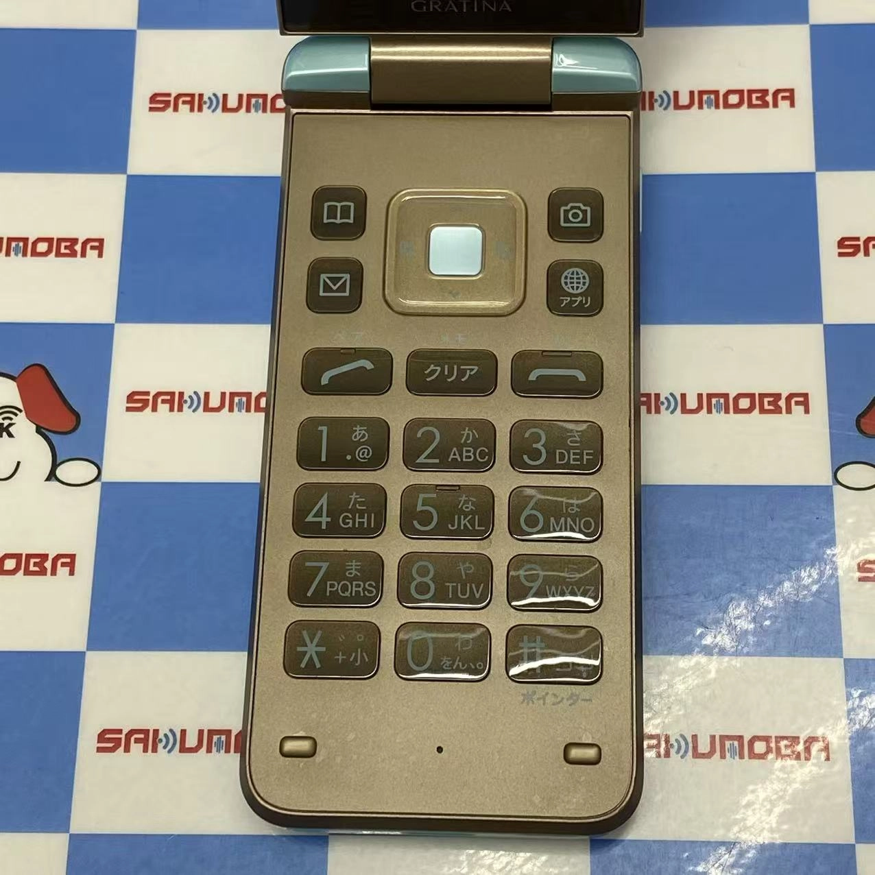 GRATINA KYF39 ** 薄水色 AU版SIMフリー au