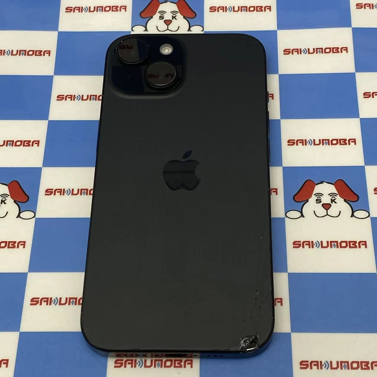 iPhone15 128GB ブラック MTMH3J/A SIMフリージャンク品