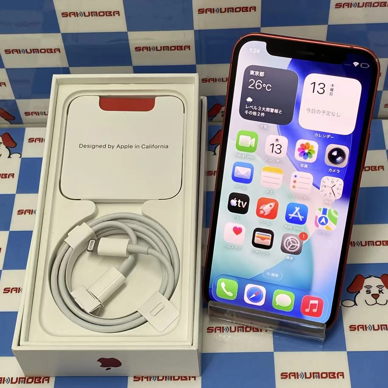 iPhone12 mini 128GB Product Red MGDN3J/A AU版SIMフリー ジャンク品 au