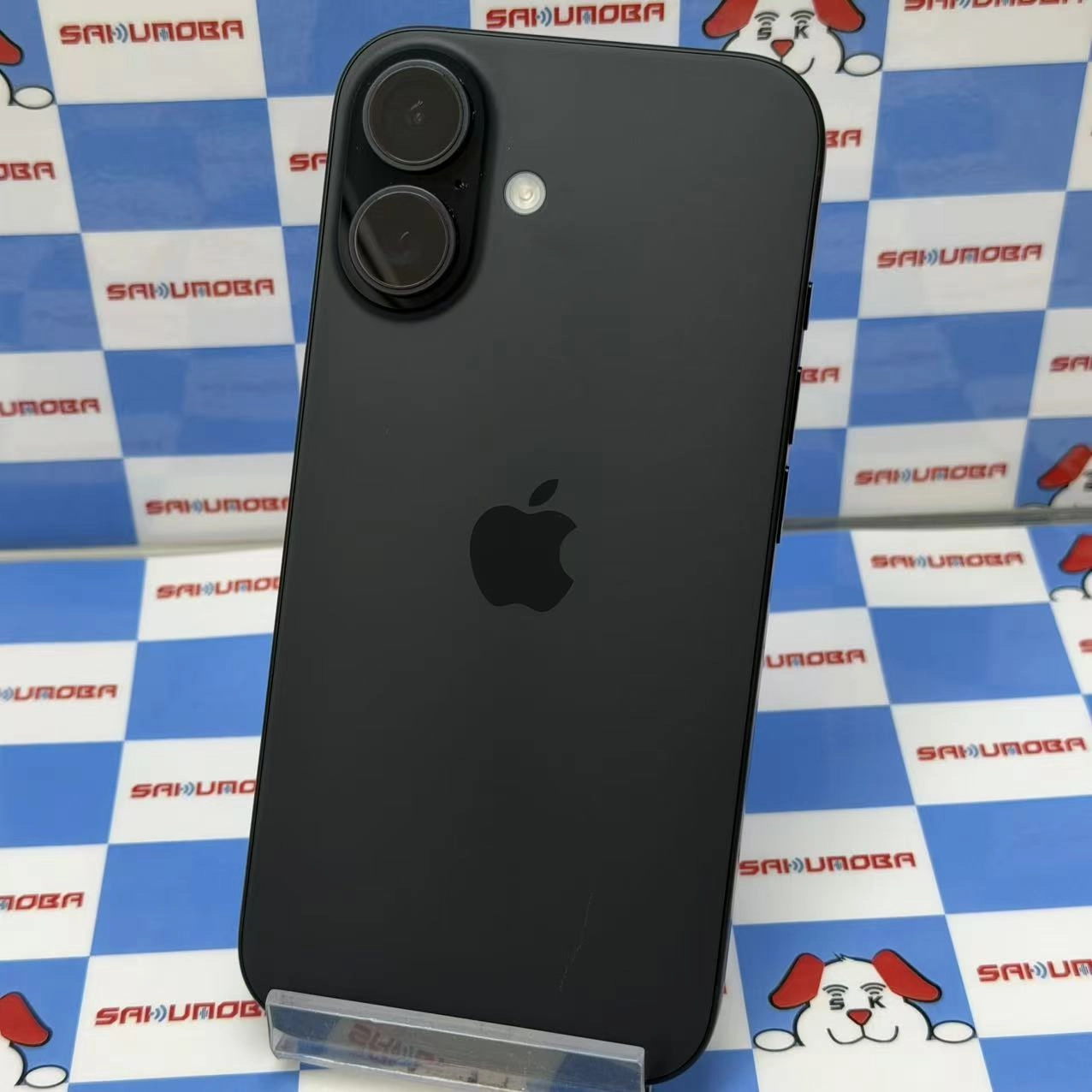 iPhone16 128GB ブラック MYDQ3J/A Apple版SIMフリー 極美品
