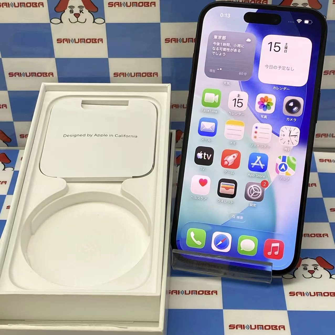 iPhone15 128GB ブラック MTMH3J/A Apple版SIMフリー