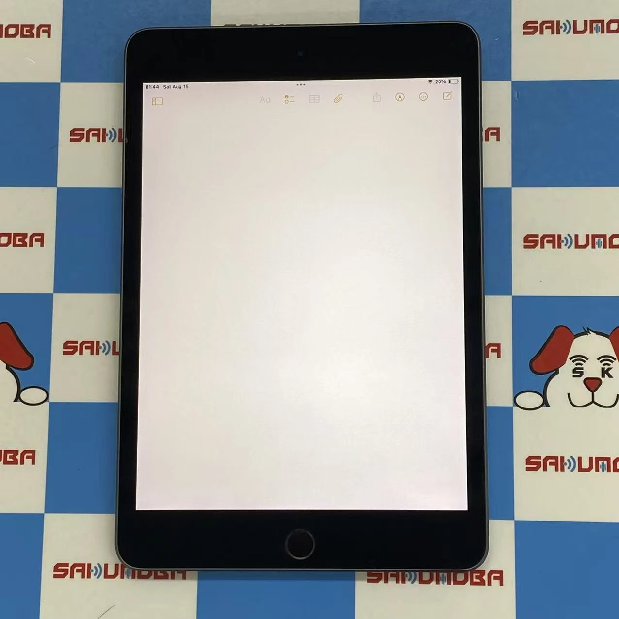 iPad mini 第5世代 Wi-Fiモデル 64GB スペースグレイ MUQW2J/A  訳あり品
