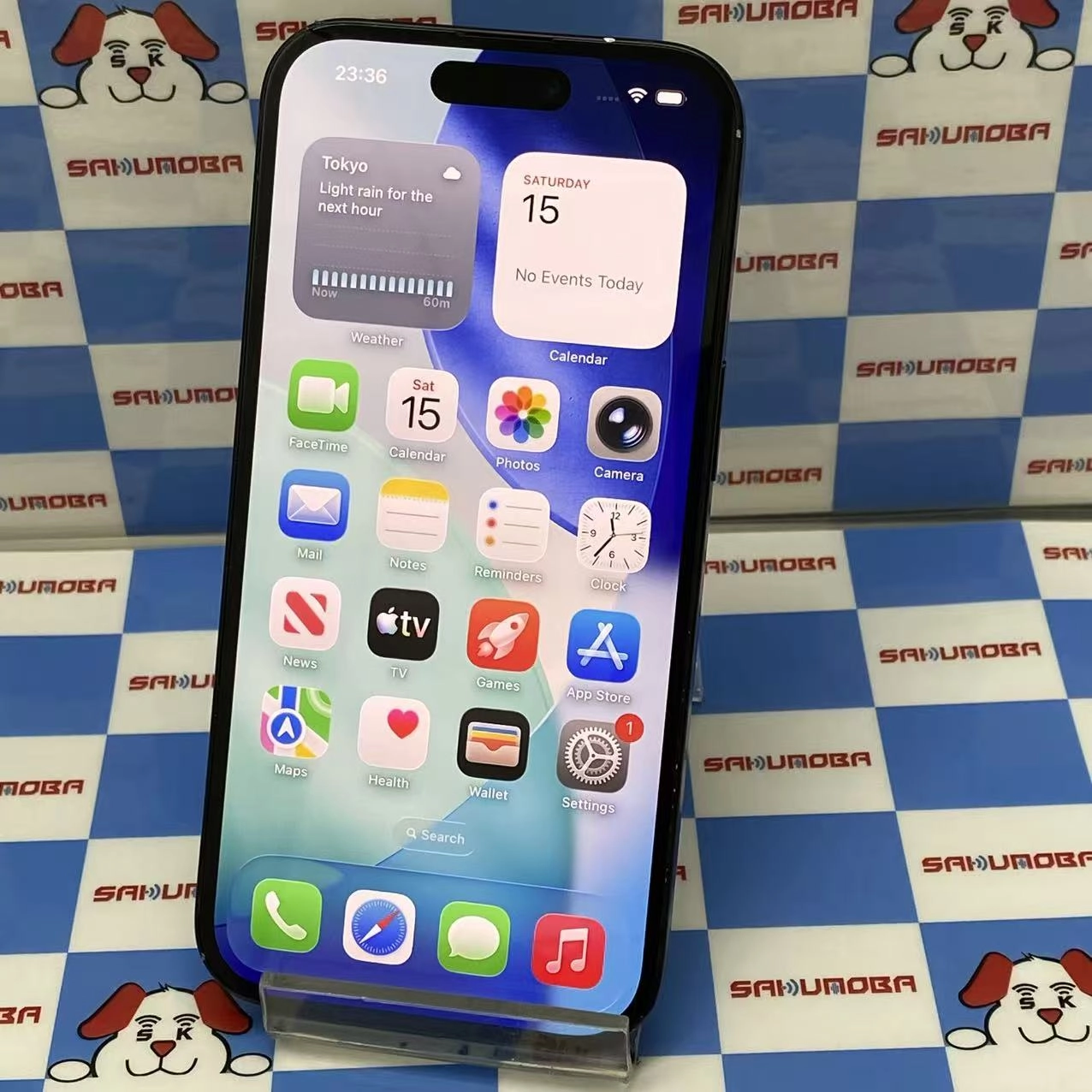 iPhone15 256GB ブラック MTMN3J/A 楽天モバイル版SIMフリー
