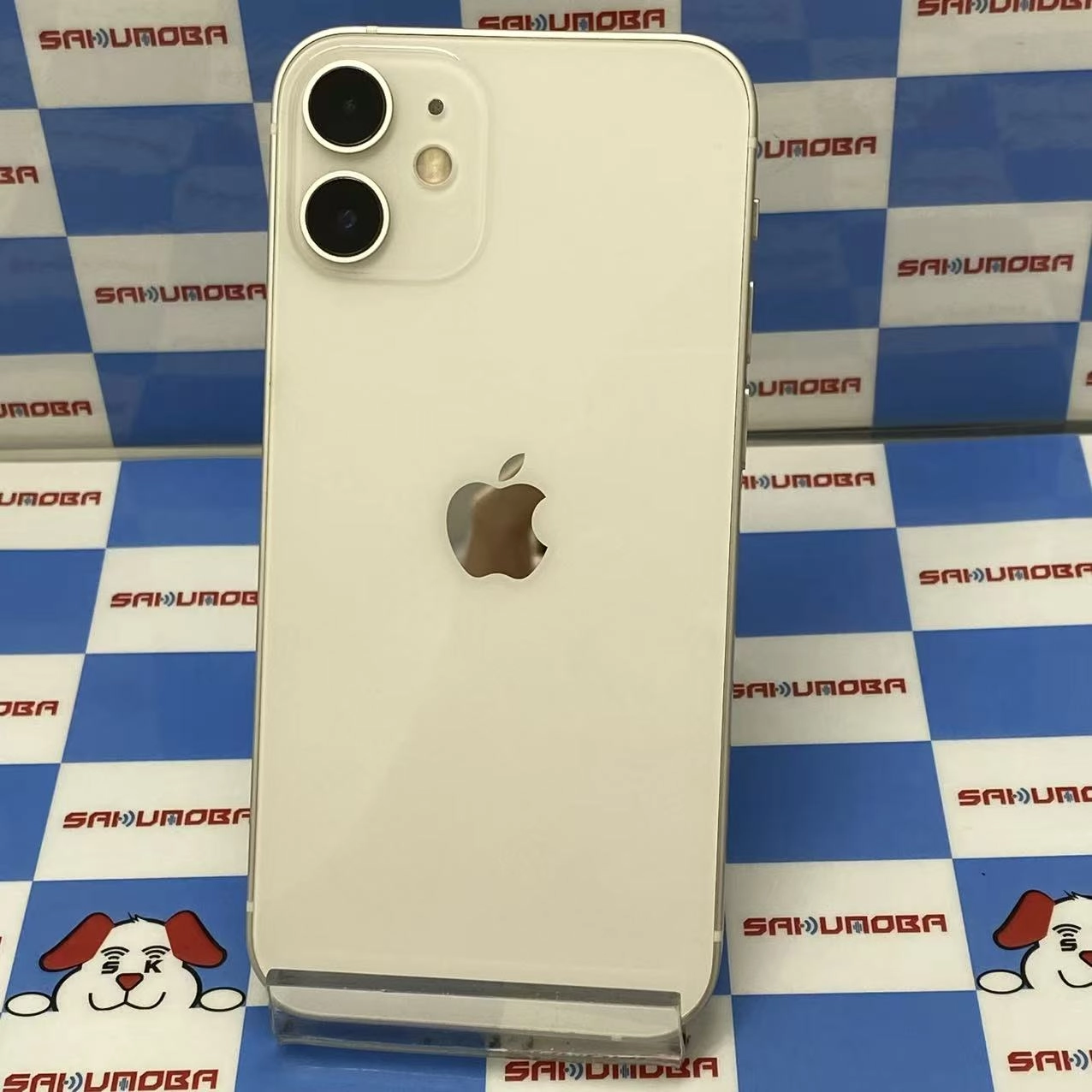 iPhone12 mini 64GB ホワイト MGA63J/A AU版SIMフリー 美品 au