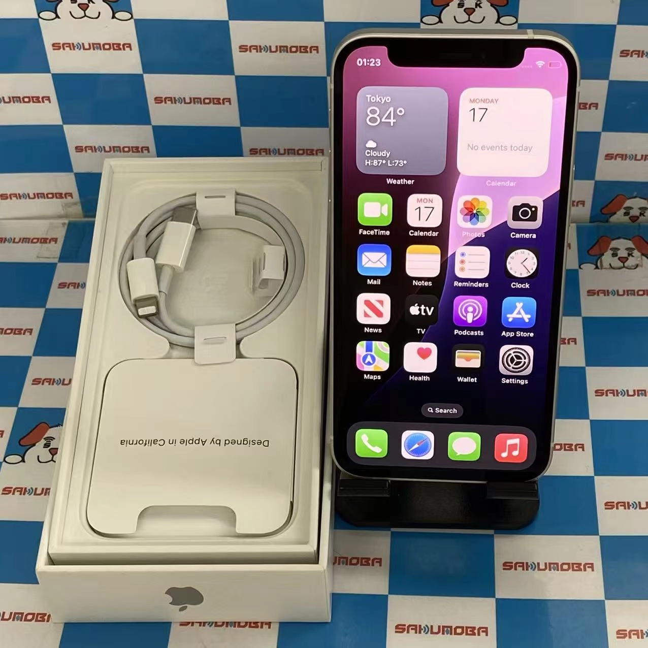 iPhone12 mini 64GB ホワイト MGA63J/A docomo版SIMフリー 美品