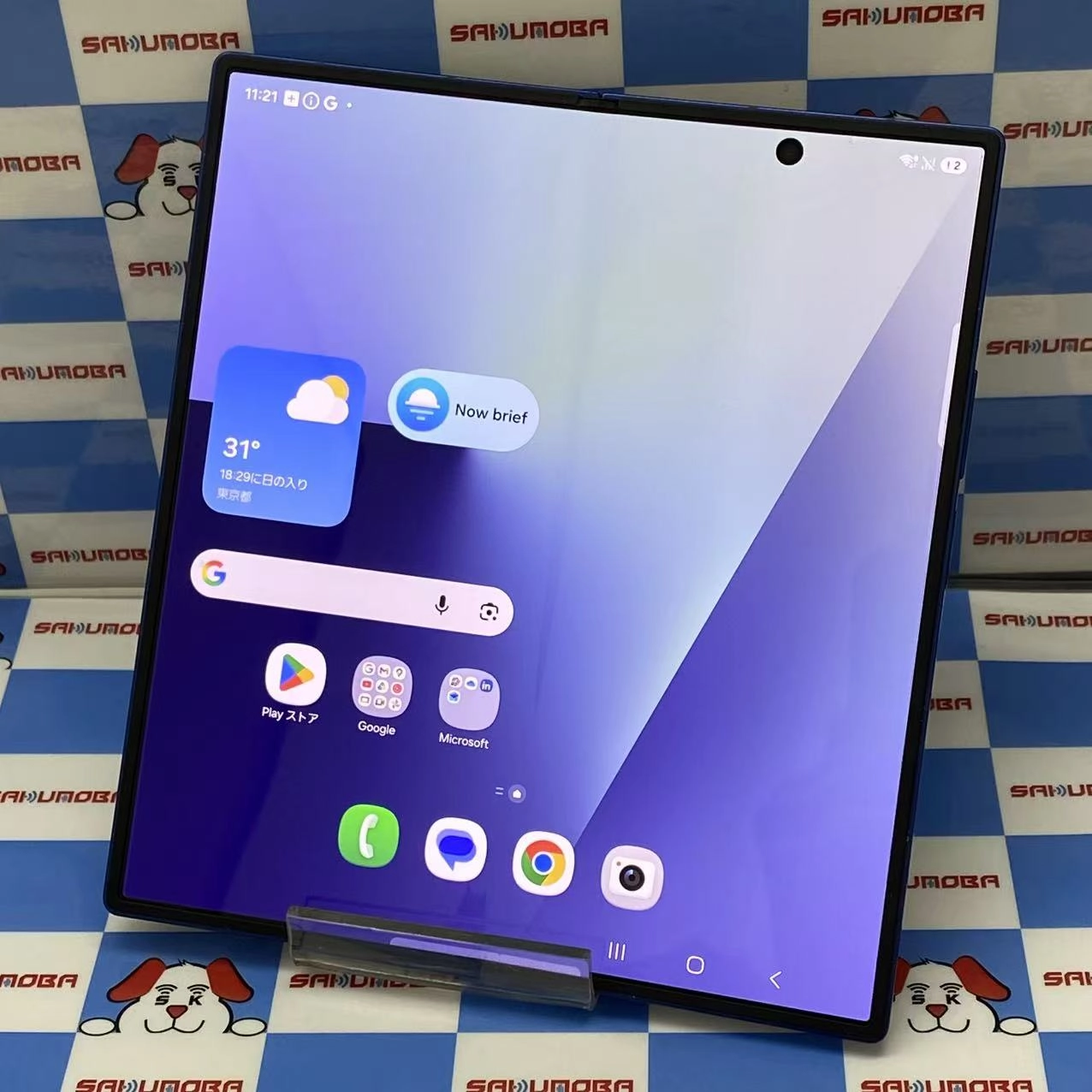 Galaxy Z Fold7 12GB/256GB ブルーシャドウ SCG34 AU版SIMフリー au