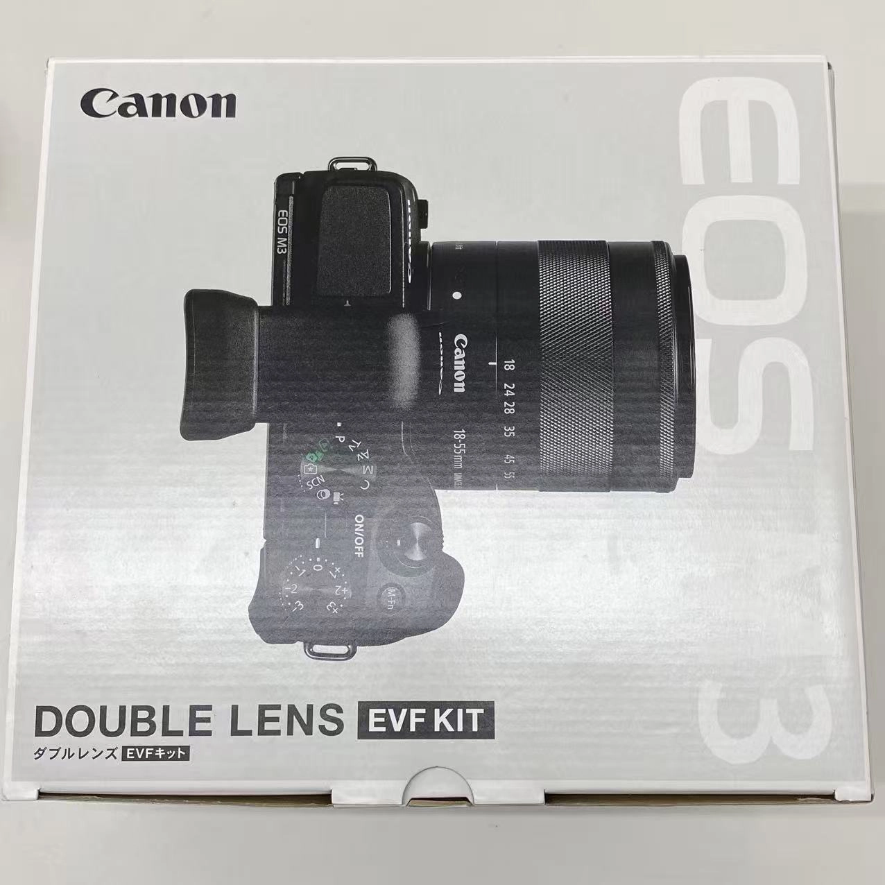 Canon EOS M3 ダブルレンズEVFKIT EOSM3BK-WLEVFK