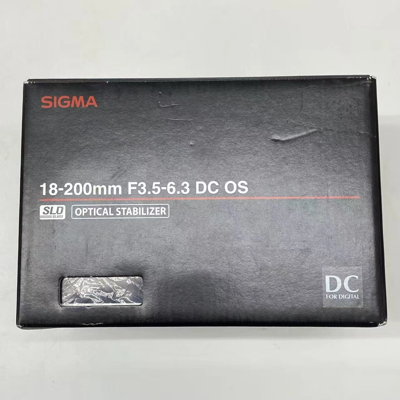 SIGMA 18-200mm f3.5-6.3 DC OS Canon用 ブラック