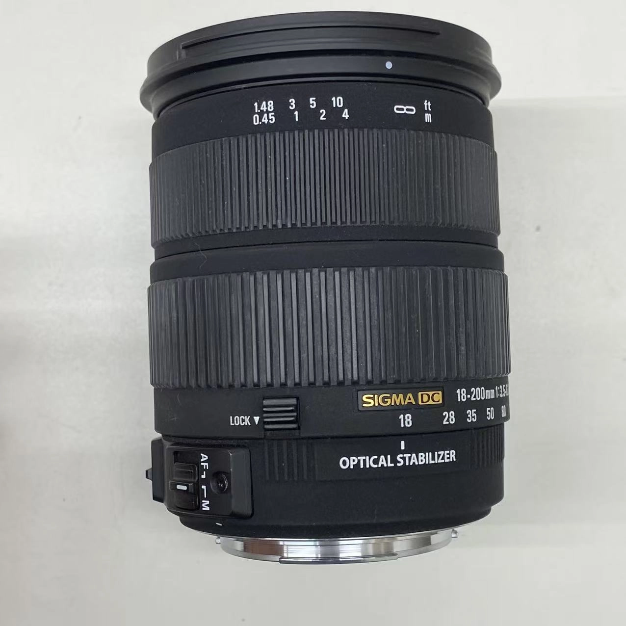 SIGMA 18-200mm f3.5-6.3 DC OS Canon用 ブラック