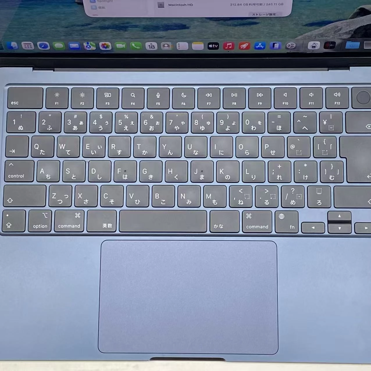 MacBook Air 13インチ Mid2022 Apple M2 8GB/256GB ミッドナイト MLY33J/A