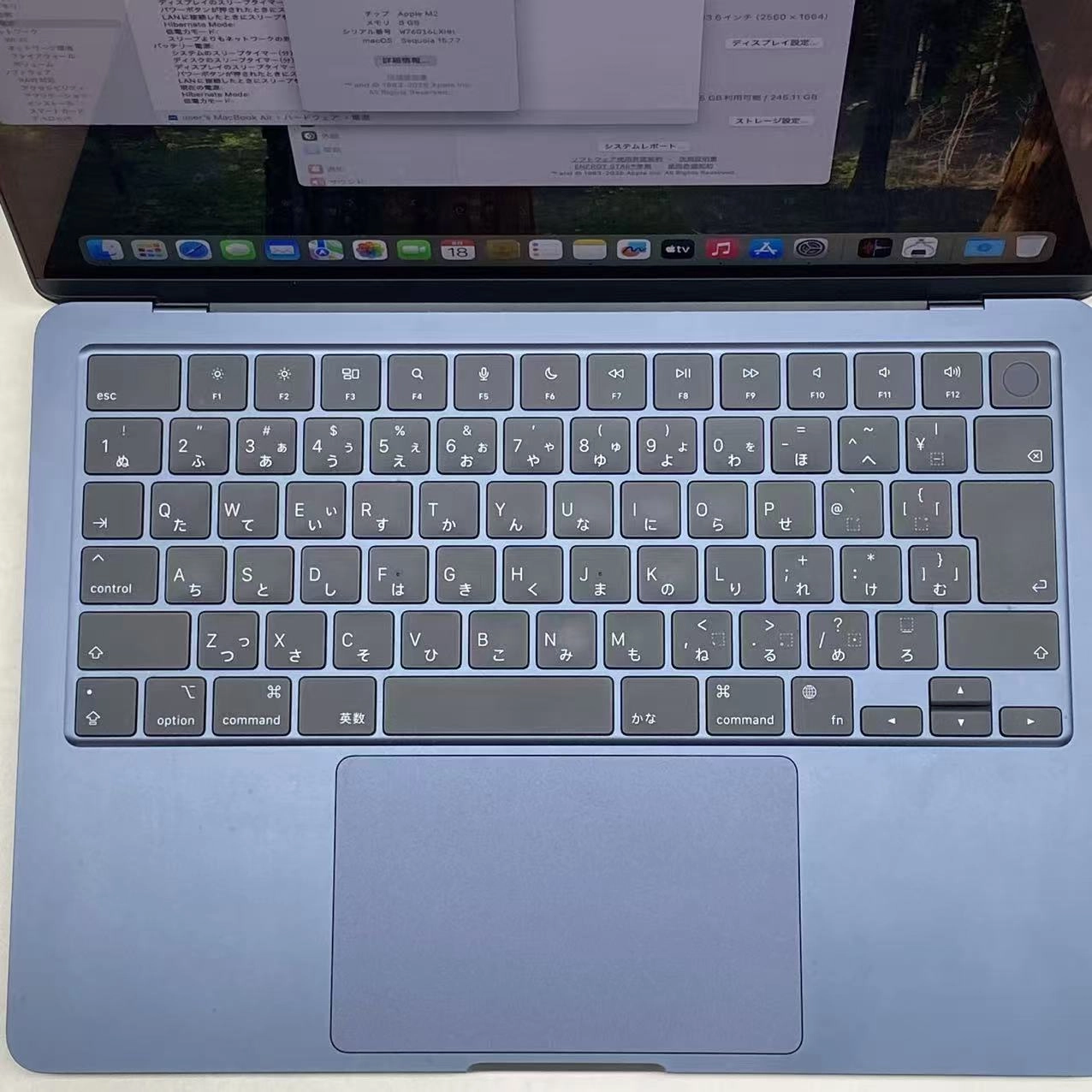MacBook Air 13インチ Mid2022 Apple M2 8GB/256GB ミッドナイト MLY33J/A