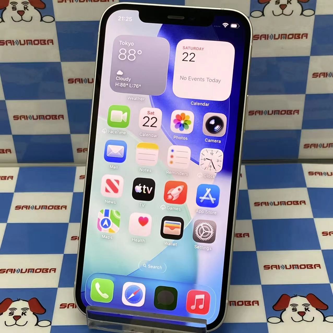 iPhone12 256GB ホワイト MGJ13J/A docomo版SIMフリー 訳あり品