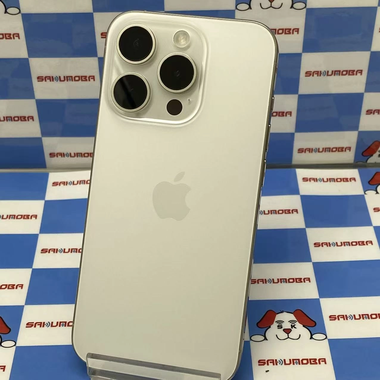 iPhone15 Pro 256GB ホワイトチタニウム MTUD3J/A apple版SIMフリー 訳あり品