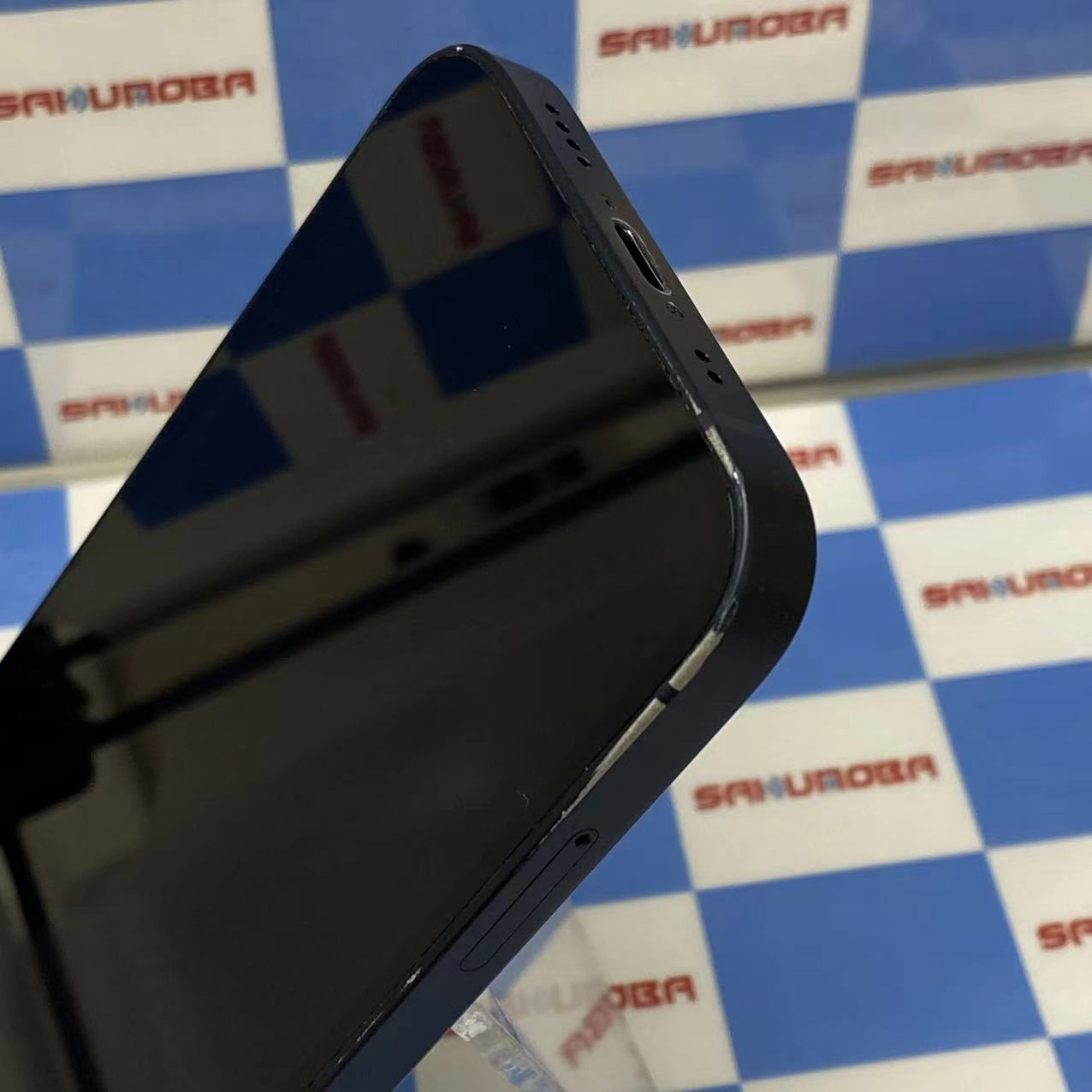 iPhone12 mini 64GB ブラック MGA03J/A AU版SIMフリー au