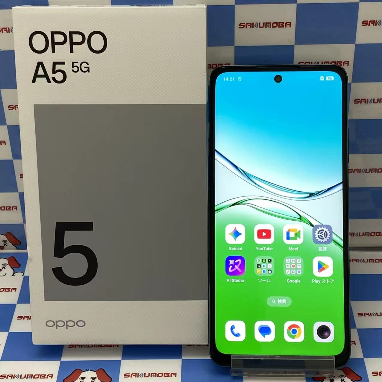 OPPO A5 5G 128GB グリーン OPG06 AU版SIMフリー au