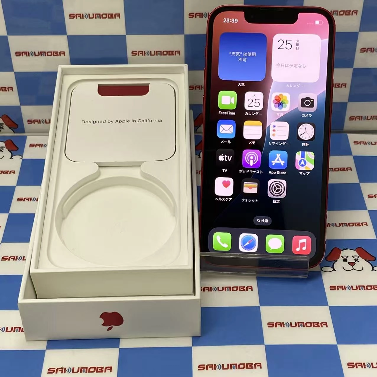 iPhone13 mini 512GB Product Red MLJW3J/A AU版SIMフリー