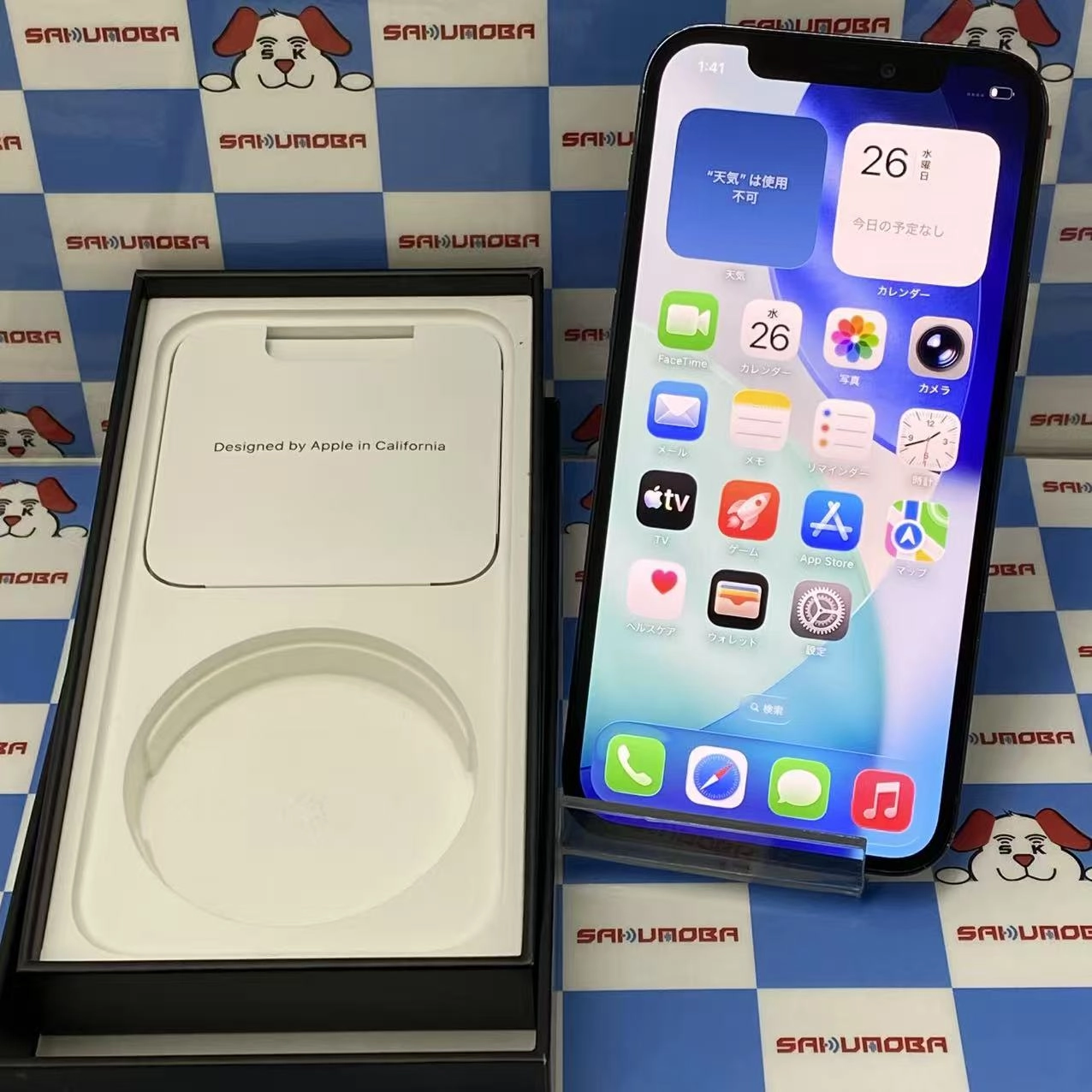 iPhone12 Pro 128GB パシフィックブルー MGM83J/A docomo版SIMフリー