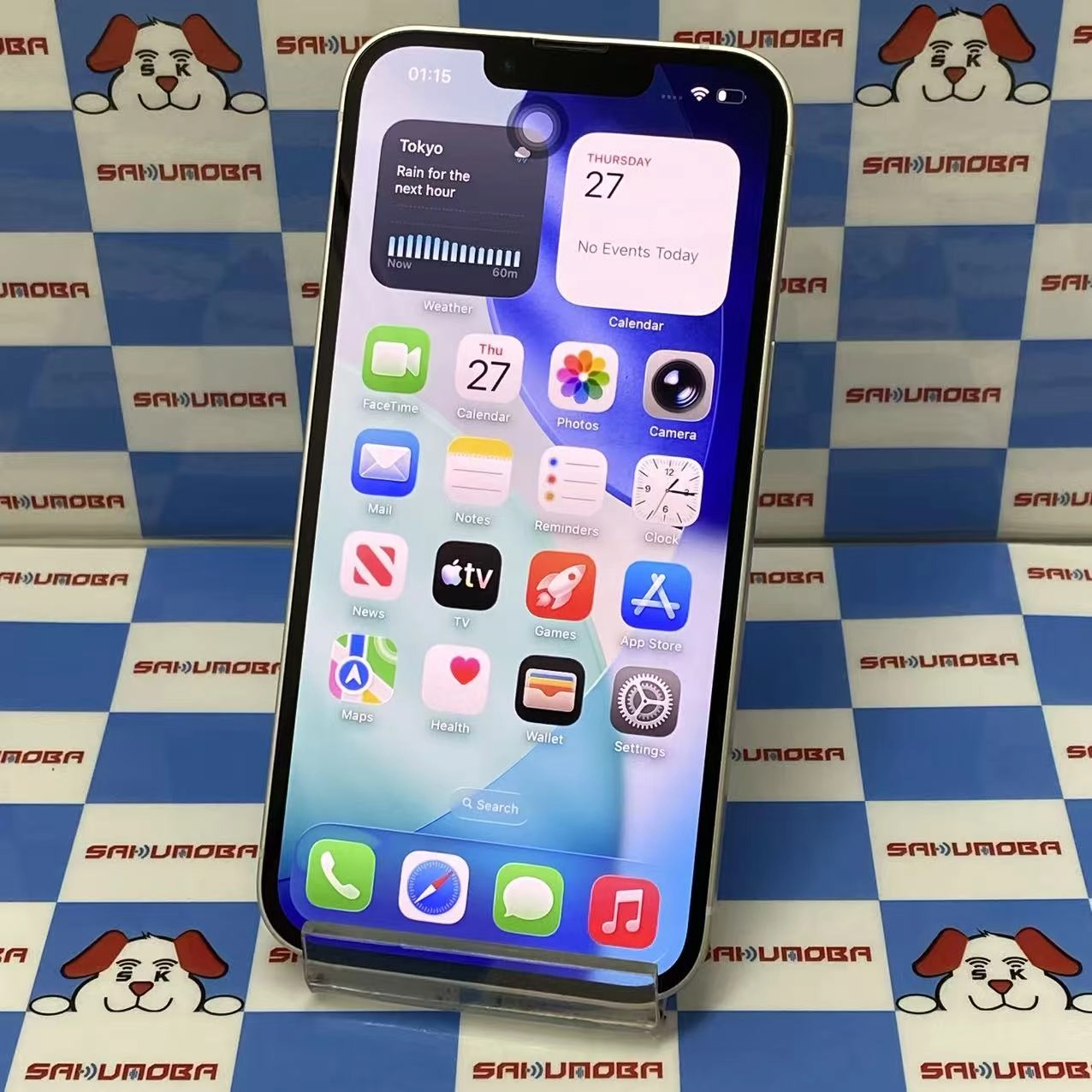 iPhone13 512GB スターライト MLNP3J/A AU版SIMフリー 訳あり品