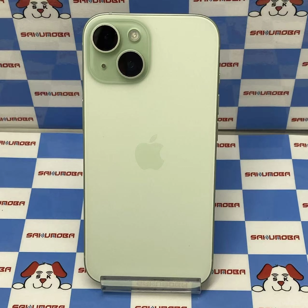 iPhone15 128GB グリーン MTMM3J/A AU版SIMフリージャンク品