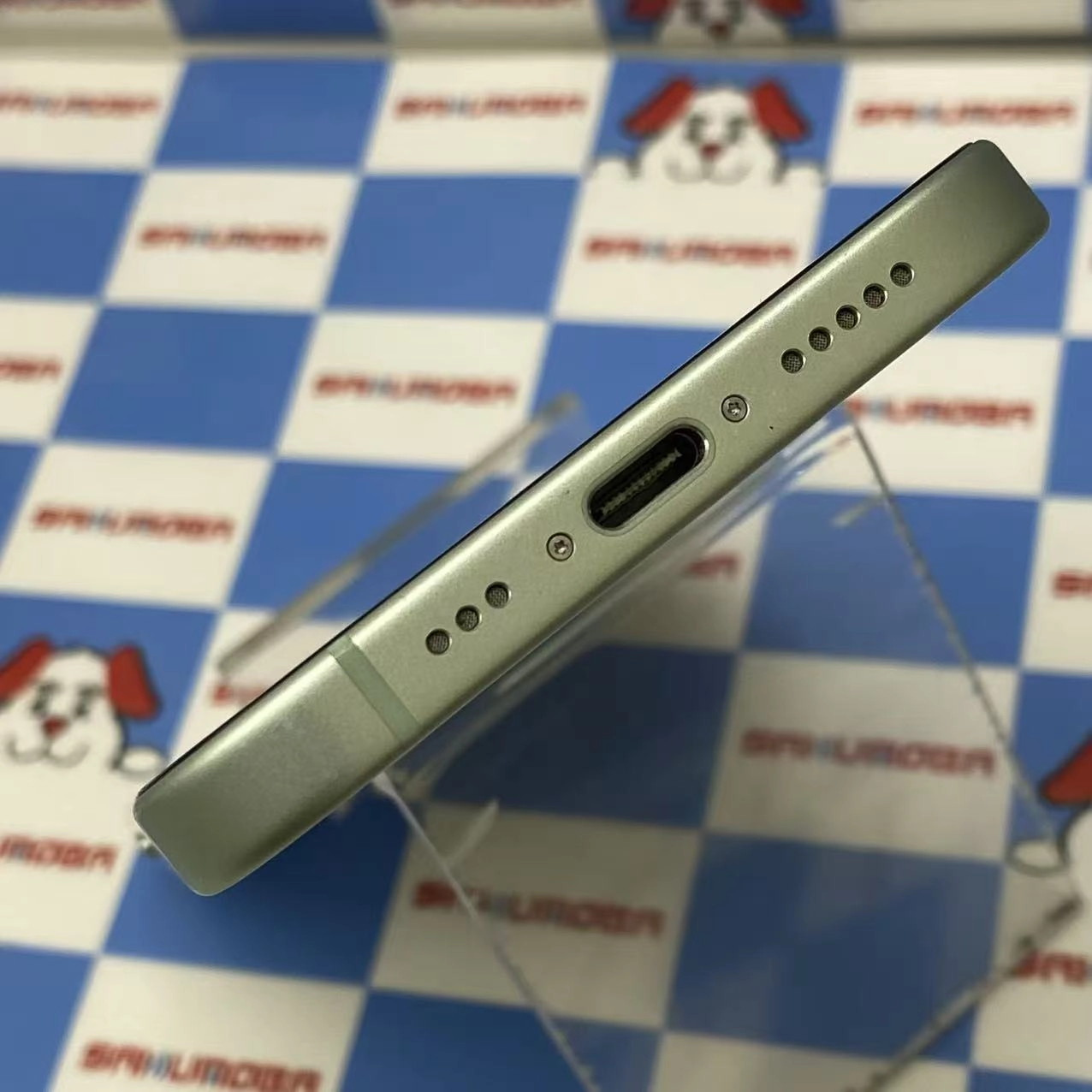 iPhone15 128GB グリーン MTMM3J/A AU版SIMフリージャンク品