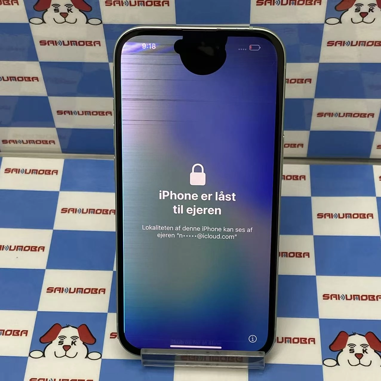 iPhone15 128GB グリーン MTMM3J/A AU版SIMフリージャンク品