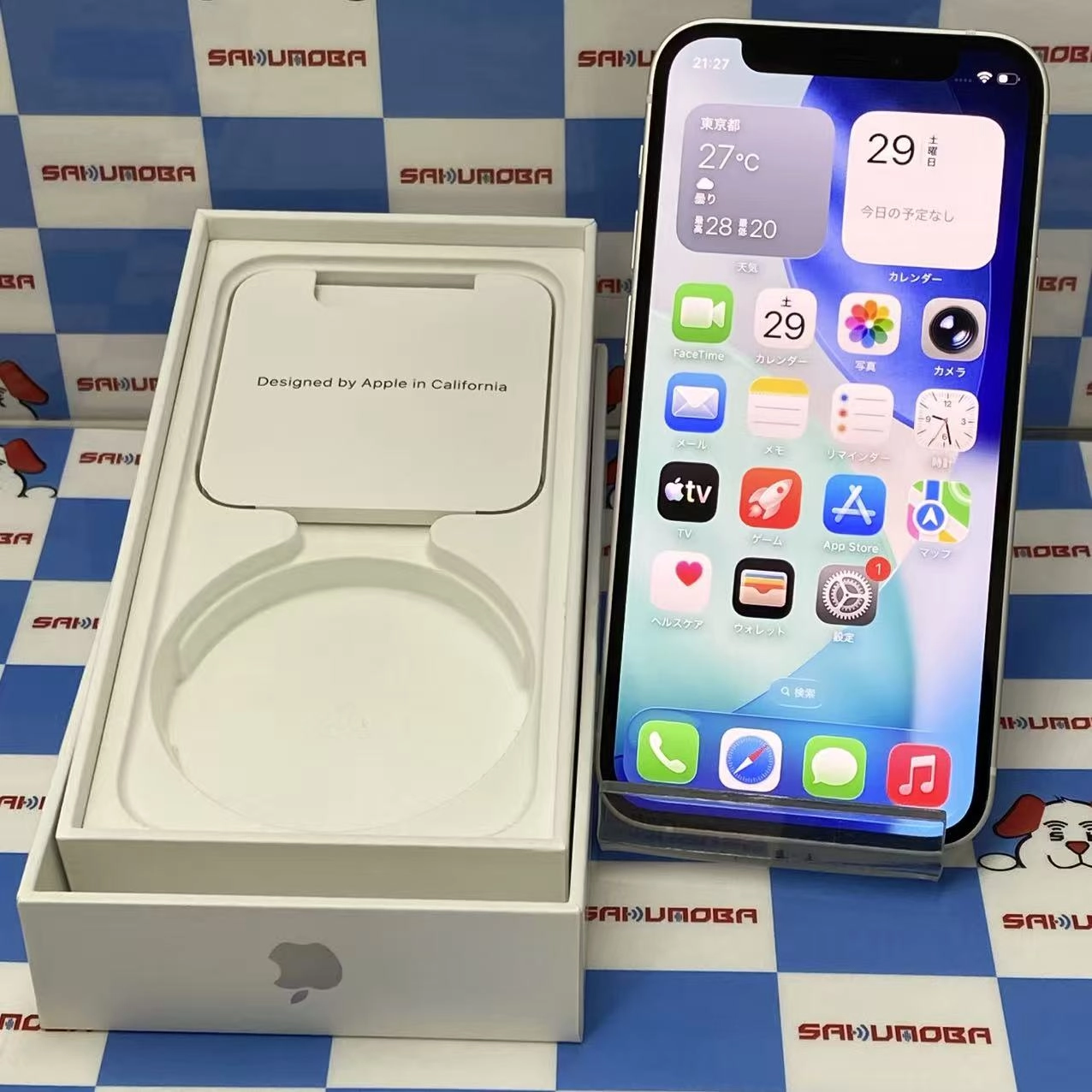 iPhone12 mini 64GB ホワイト MGA63J/A docomo版SIMフリー 訳あり品
