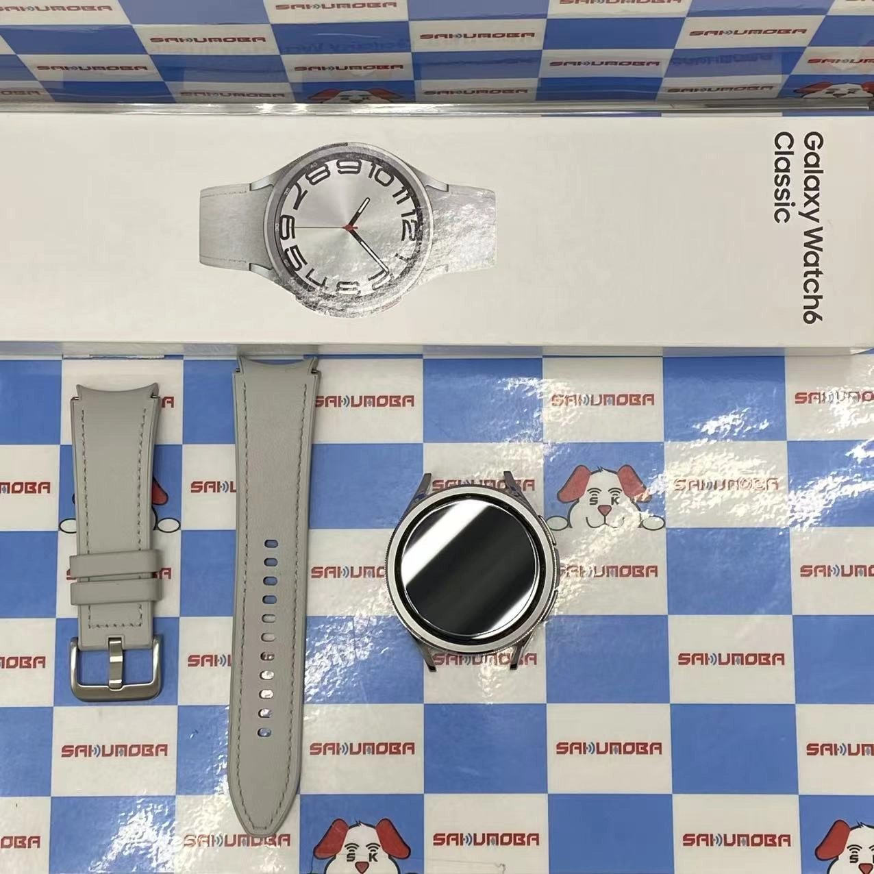 Galaxy Watch 6 Classic 47mm Wi-Fiモデル 16GB シルバー SM-R960