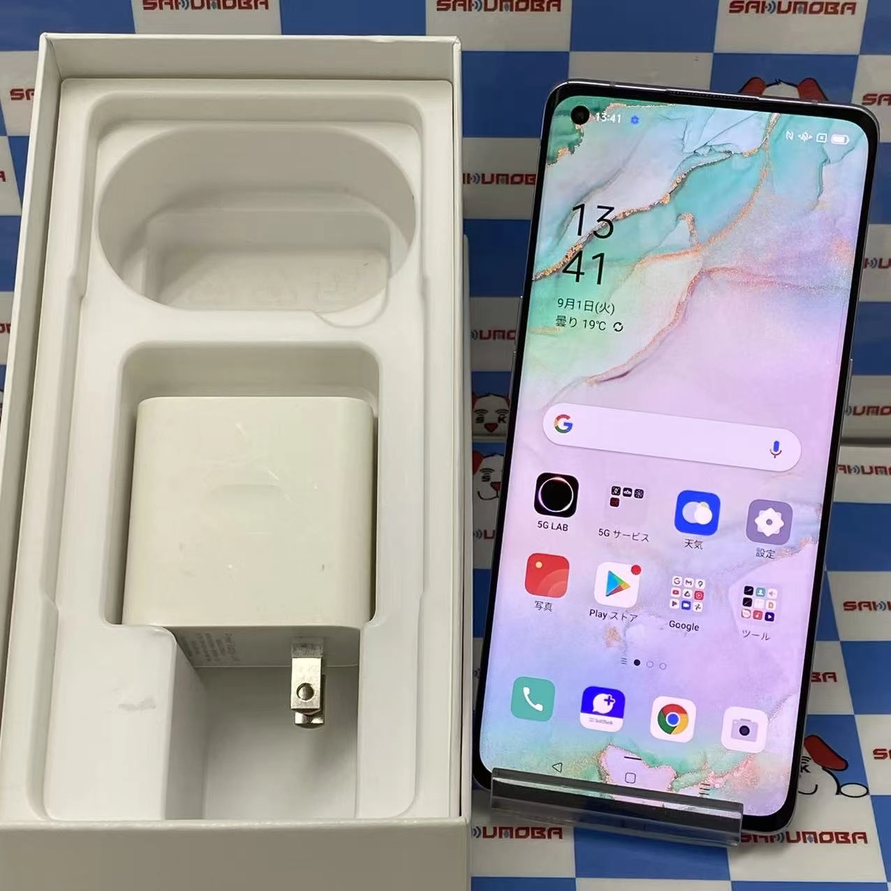 OPPO Reno3 5G 8GB/128GB ミスティホワイト A001OP SoftBank版SIMフリー