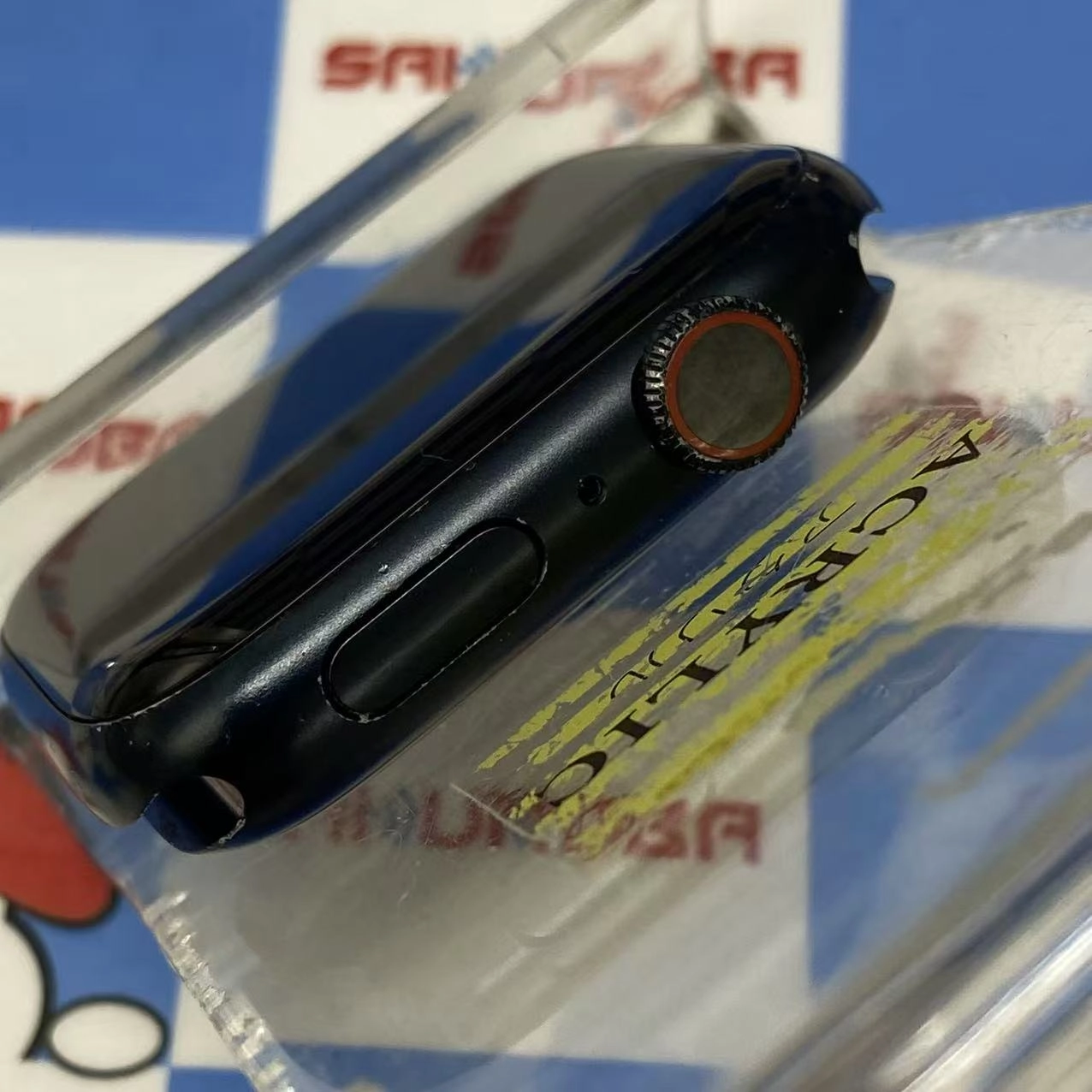 Apple Watch Nike Series7 45mm GPS+Cellularモデル ** ミッドナイト MKMU3J/A 訳あり品